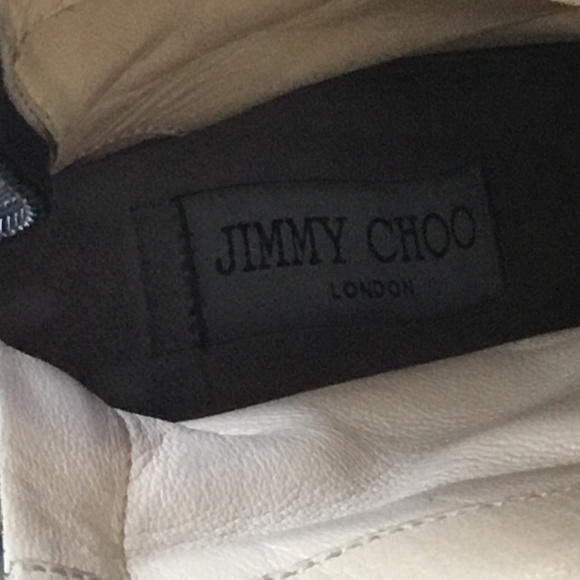 Jimmy Choo Black Leather Classic Boot - Picture 14 of 16